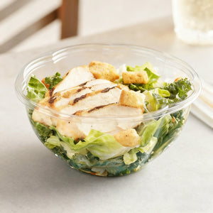 [150ct] 32oz PET Salad Bowl with Lid | Clear