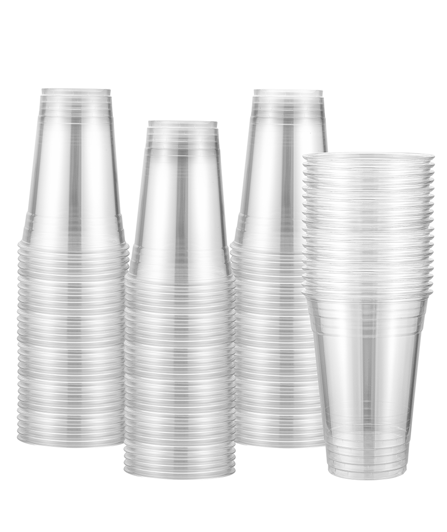 [600 ct] 24 oz PET Cold Cups | 98mm | Clear
