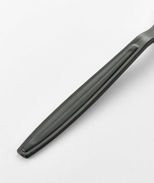 [1,000 ct] PS Plastic Heavy Weight  Forks | Black