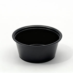 [2,500ct] 3.25 oz PP Plastic Portion Cups | Black