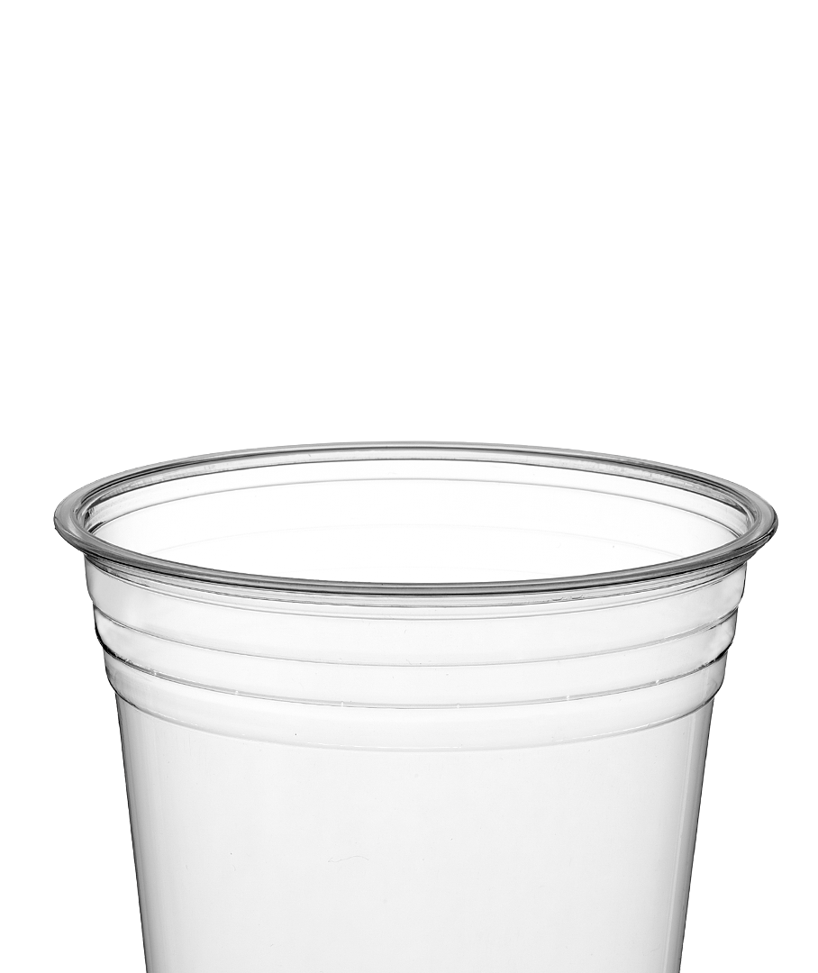 [1,000 ct] 16 oz PET Cold Cups | 98mm | Clear