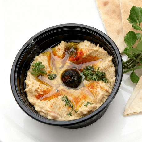 [150ct] 42 oz Microwaveable Heavy Weight Bowls & Lids | Round | Black