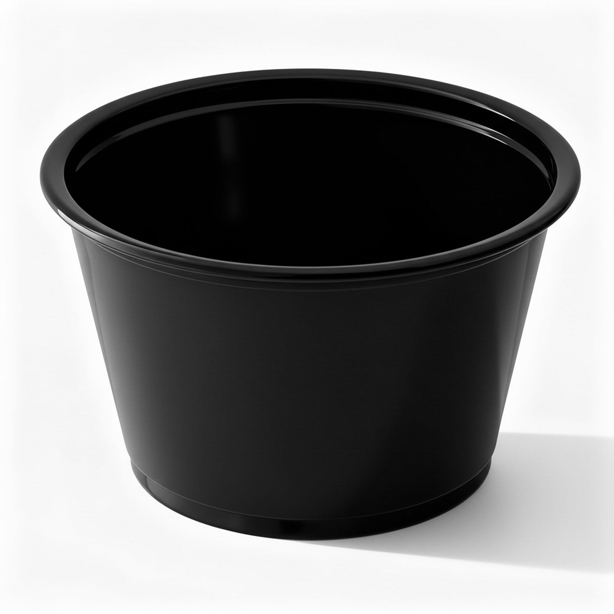 [2,500ct] 4 oz PP Plastic Portion Cups | Black