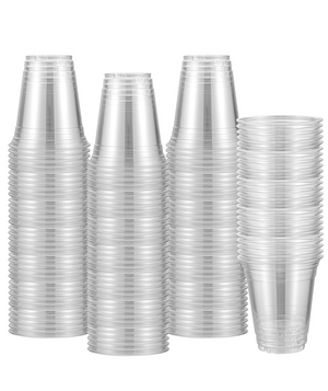 [1,000 ct] 12 oz PET Cold Cups | 98mm | Clear