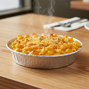 [500 ct] 9" Standard Weight Aluminum Foil  Pans | Round