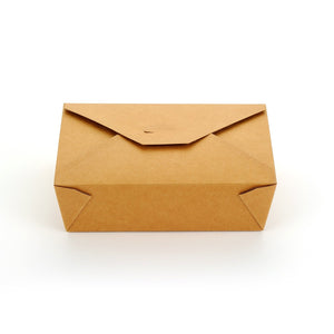 [200ct] 30oz Kraft Paper Take-Out Boxes