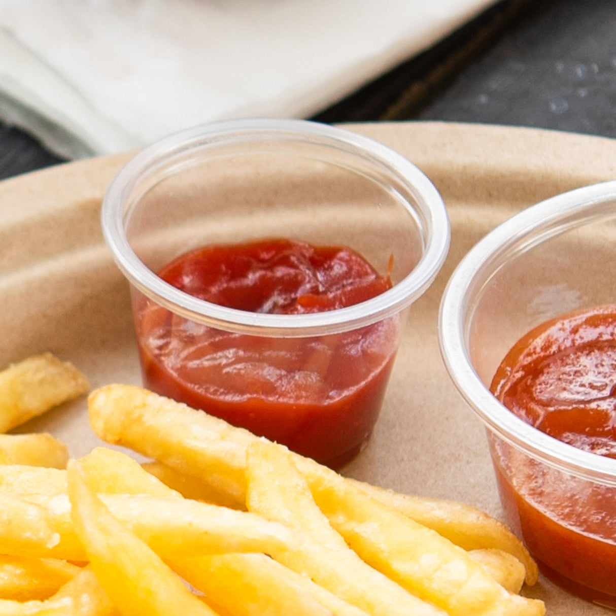 [2,500ct] 1 oz PP Plastic Portion Cups | Clear