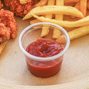 [2,500ct] 1 oz PP Plastic Portion Cups | Clear