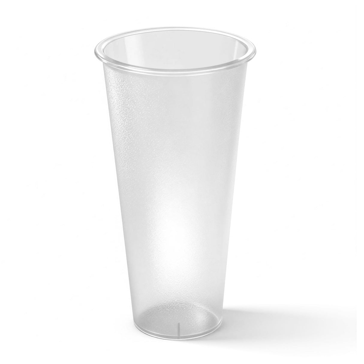 [500 ct] 24oz Tall Premium PP Cups | 90 mm | White frosted