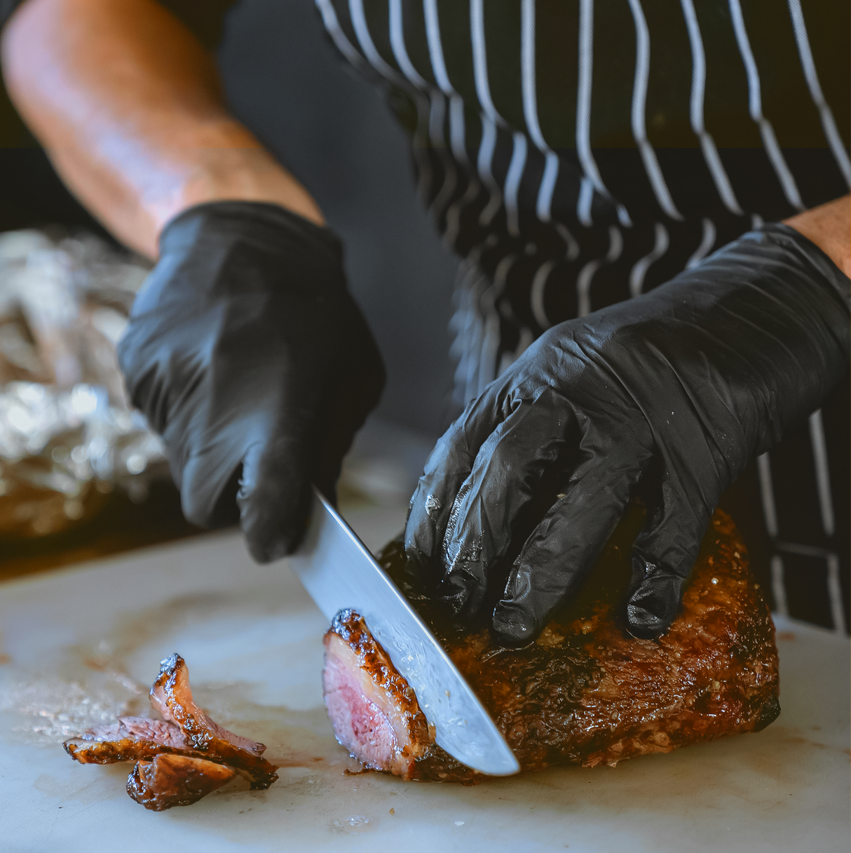 [1,000ct] Powder-Free Nitrile Gloves | X-Large | Black