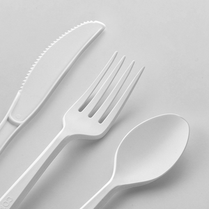[360 ct] PLA Heavy Weight Mixed Cutlery (Fork, Knife, Spoon) | White
