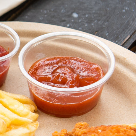 [2,500ct] 2 oz  PP Plastic Portion Cups | Clear