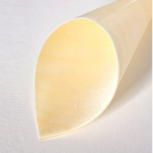 [1,000ct] 5" Disposable Wooden Cone | Brown