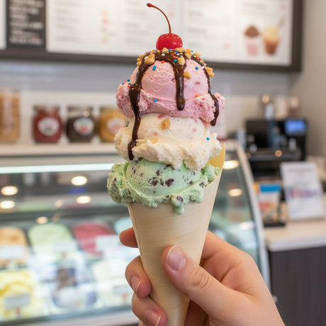 [1,000ct] 8" Disposable Wooden Cone | Brown