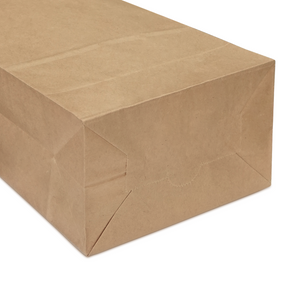 [400ct] 6.1"×3.75"×10.83" Kraft Paper Bag | Natural
