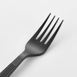 [1,000 ct] PP Plastic Heavy Weight  Forks | Black