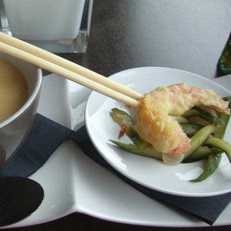 [2,000ct] 9" Twin  Paper-Wrapped Bamboo Chopsticks