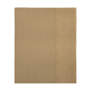 [6,000ct] 12" x 13" 1-Ply Interfold Napkins | 1/6 Fold | Kraft
