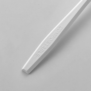 [150ct] Compostable PLA Heavy Weight Forks | Whtie