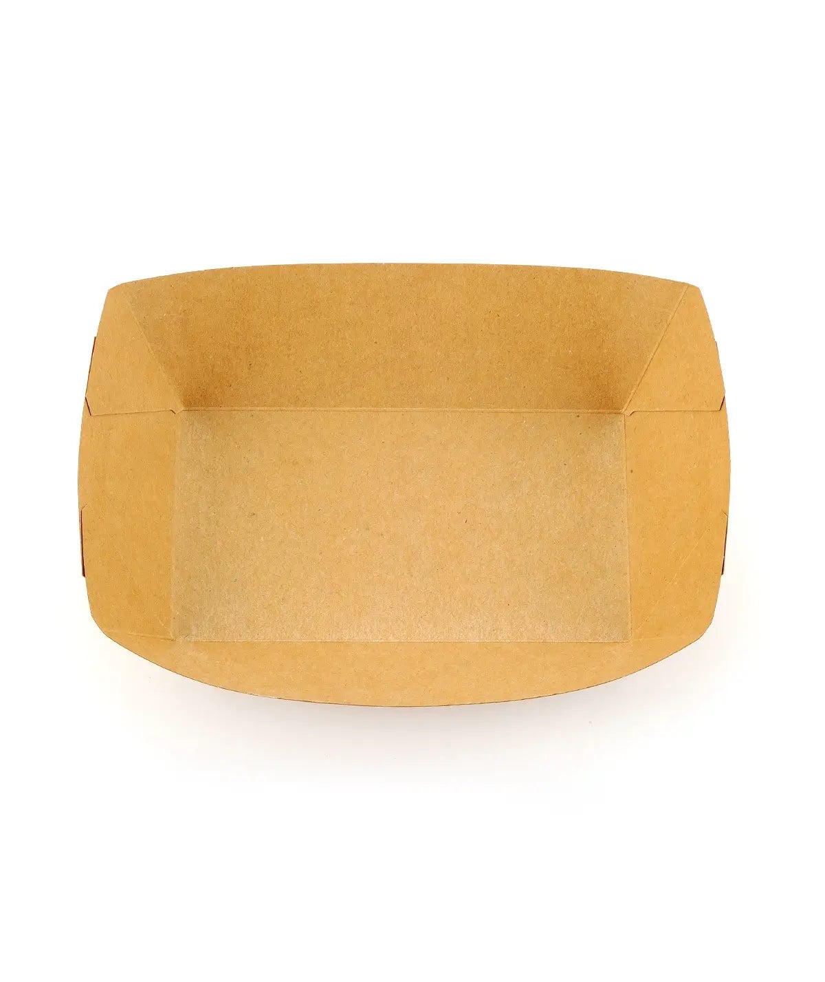 [500ct] 3lb Kraft Paper Food Trays