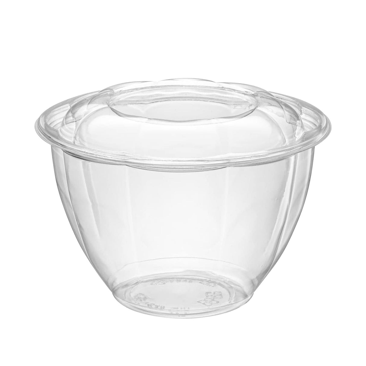 [150ct] 48oz PET Salad Bowl with Lid | Clear