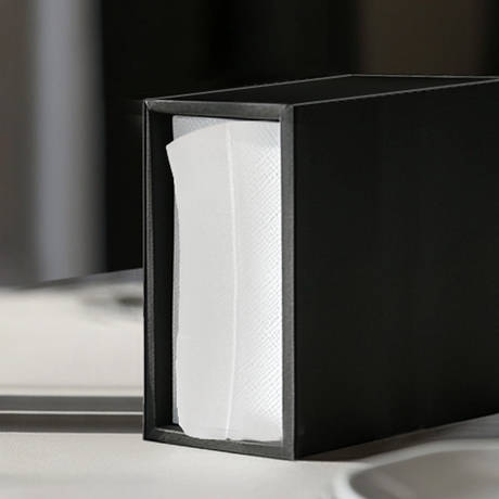 [8,000ct] 6.7" x 9.8"  1-Ply  Napkins | Low-Fold  | 1/6 Fold | White