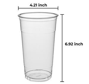 [300 ct] 32 oz PET Cold Cups | 107mm | Clear