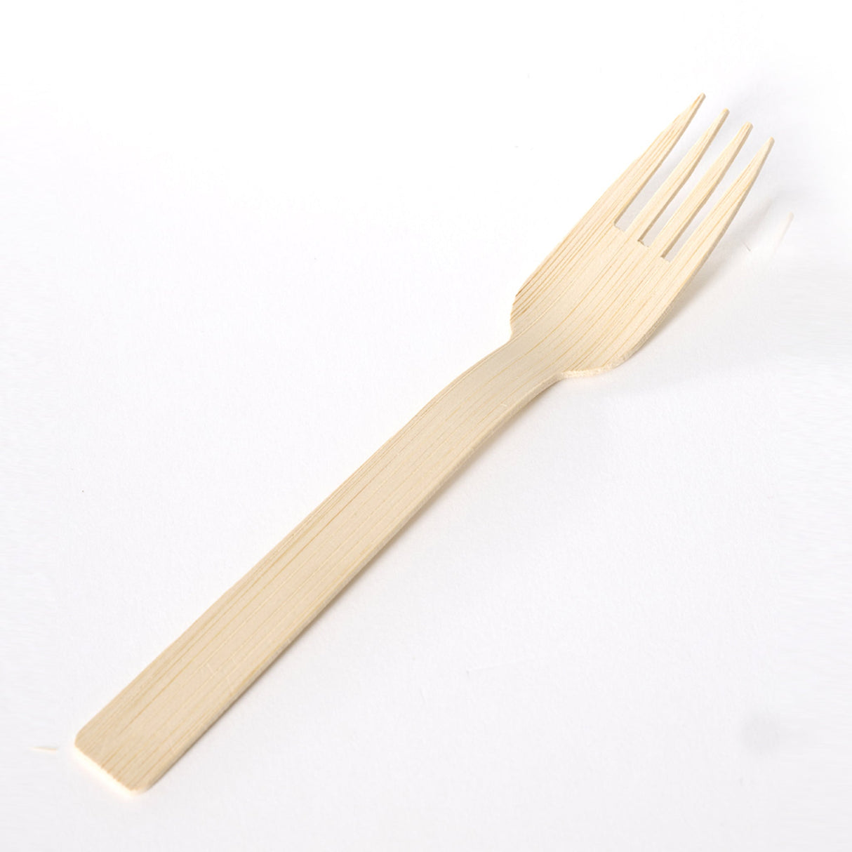 [1,000ct] 6.7" Compostable Bamboo Fork | Brown