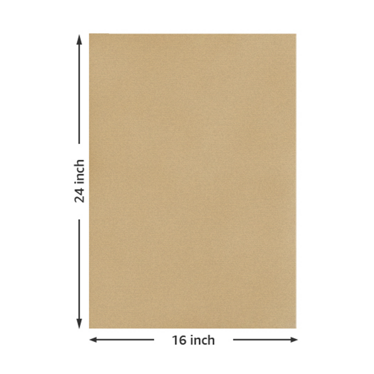 [100ct] 16" x 24" Silicone Coated Parchment Papers