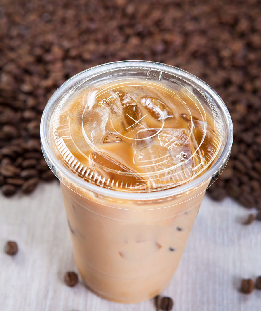 [1,000 ct] 98mm PET Flat Lids  | Clear