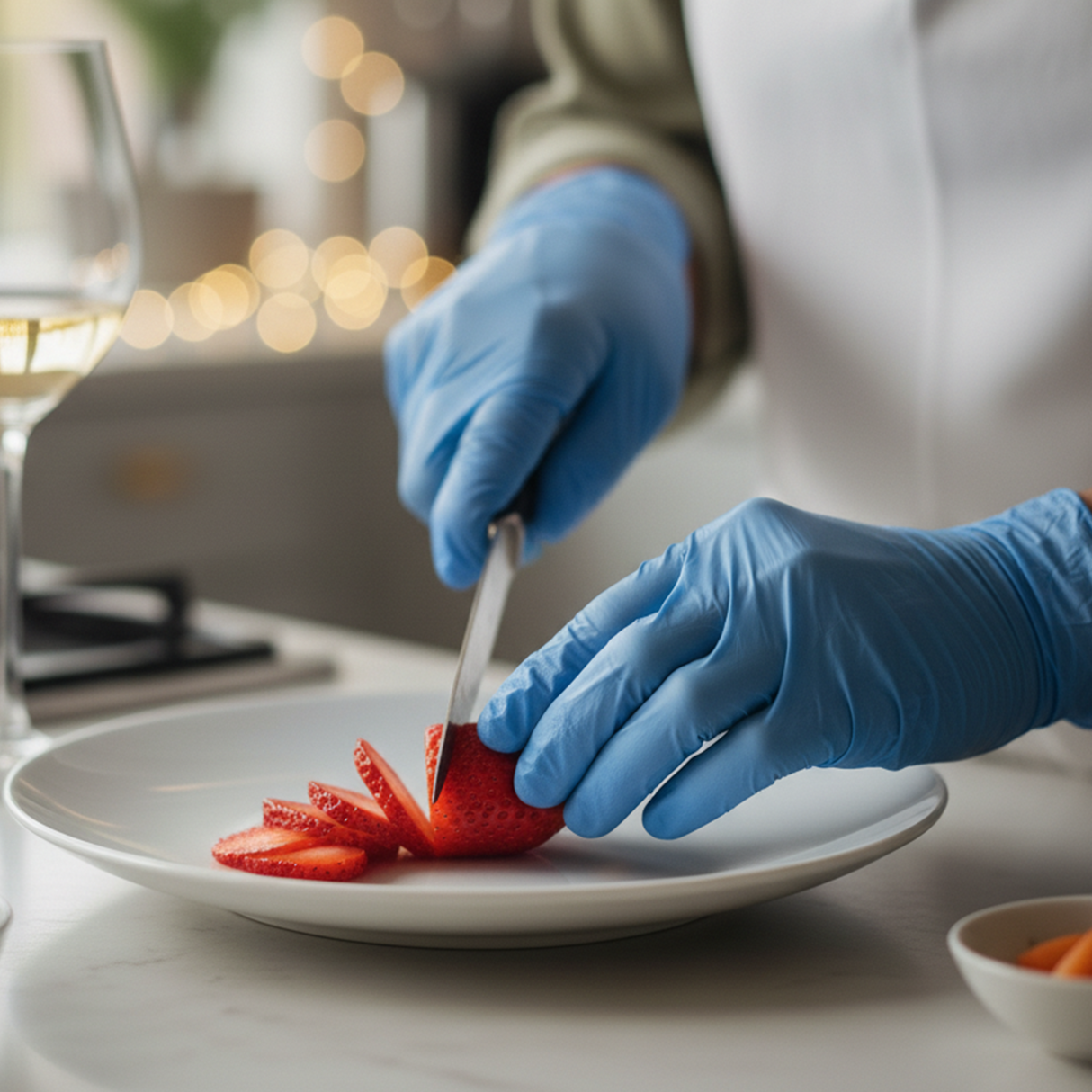 [1,000ct] Powder-Free Nitrile Gloves | Medium | Blue