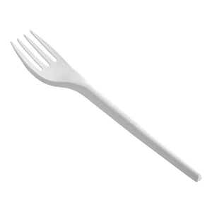 [1,000ct] PLA Medium Weight Forks | White