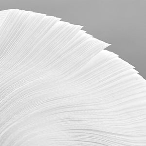 [4,000ct] 9" x 9" 1-Ply Beverage Napkins | 1/4 Fold | White